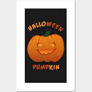 Halloween Pumpkin Posters and Art